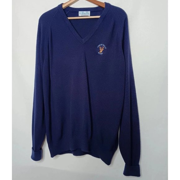 Vintage Canaan Resort West Virginia Pickering Kimberton XXL Sweater Buck Deer